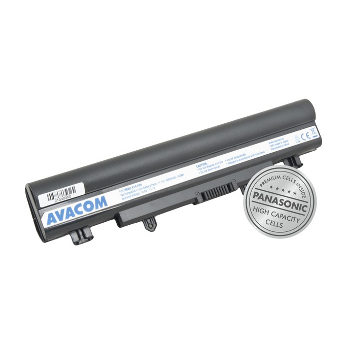 Avacom zastępcze akumulatory dla Acer Aspire E14, E15, Extensa 2510, TravelMate P256, Li-Ion, 10.8/11.1V, 5600mAh, 