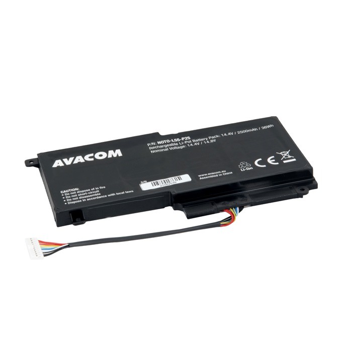 Avacom baterie dla Toshiba Satellite L50, L55, Li-Pol, 14.4V, 2500mAh, 36Wh, NOTO-L55-P25
