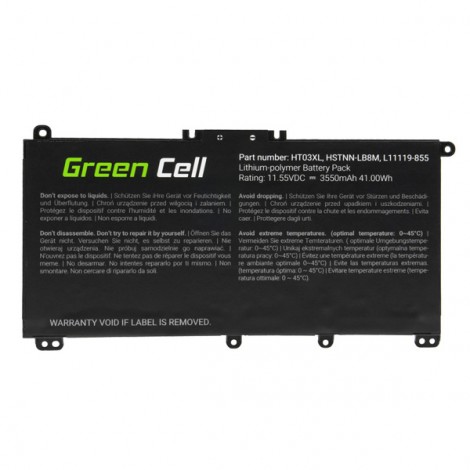 Green Cell baterie dla HP 250 G7 G8, 255 G7 G8, 240 G7 G8, 245, Li-Ion, 11.44V, 3400mAh, HP163