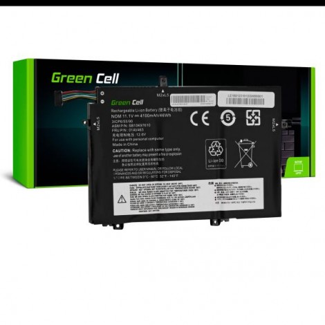 Green Cell baterie L17C3P52 L17L3P52 L17M3P53 L17M3P54 pro Lenovo Thin, kPad L480 L490 L580 L590 L14 L15 Gen 1 Gen 2