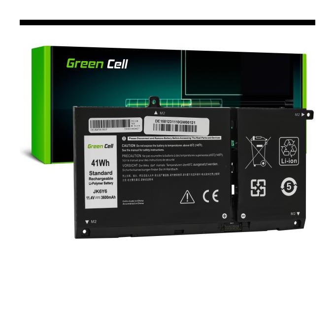 Green Cell baterie YRDD6 1VX1H pro Dell Latitude 3510 Inspiron 5501 53, 01 5505 5401 5402 5502