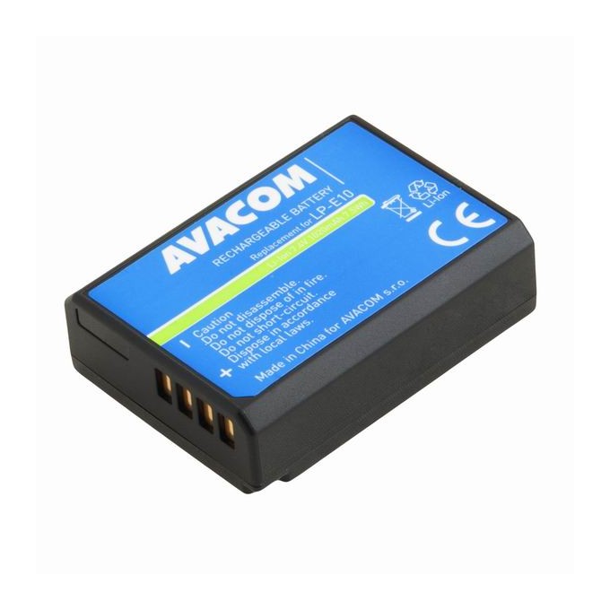 Avacom baterie do aparatów Canon LP-E10, Li-Ion, 7.4V, 1020mAh, 7.5Wh, DICA-LP10-B1020