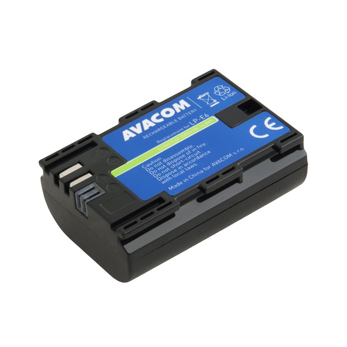 Avacom baterie do aparatów Canon LP-E6, Li-Ion, 7.4V, 2000mAh, 14.8Wh, DICA-LPE6-B2000
