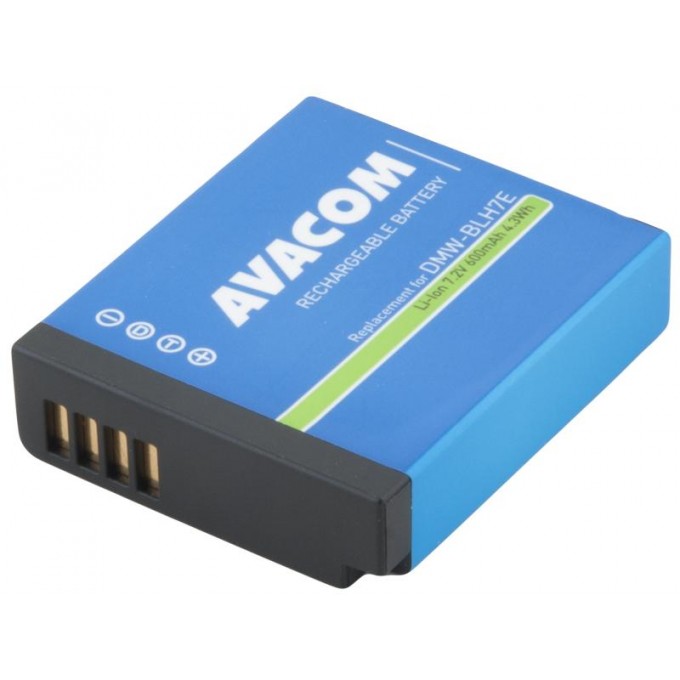 Avacom baterie dla Panasonic DMW-BLH7E, Li-Ion, 7,2V, 600mAh, 4,3Wh, DIPA-LH7-B600