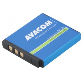 Avacom zastępcze akumulatory dla Fujifilm NP-50, Li-Ion, 3.7V, 750mAh, 2.8Wh, DIFU-NP50-B750