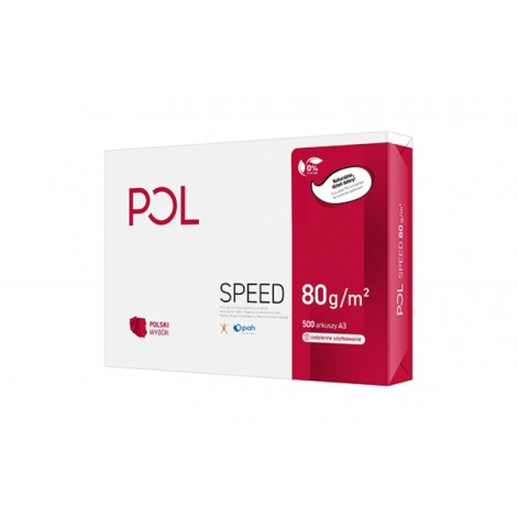 Papier ksero POL SPEED, A3, klasa C, 153CIE, 80gsm, 500ark.