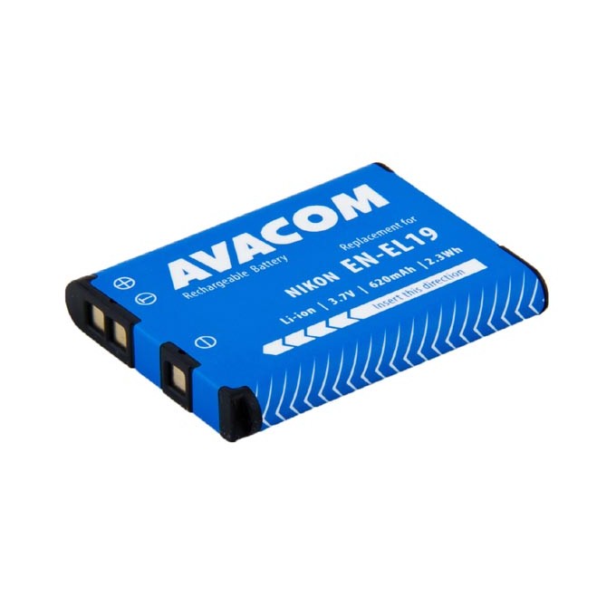 Avacom baterie dla Nikon Li-Ion, 3.7V, 620mAh, 2.3Wh