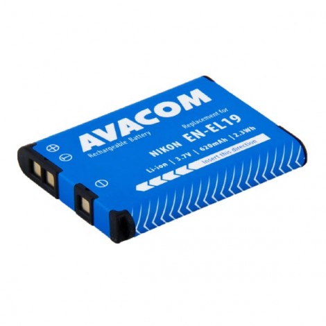 Avacom baterie dla Nikon Li-Ion, 3.7V, 620mAh, 2.3Wh