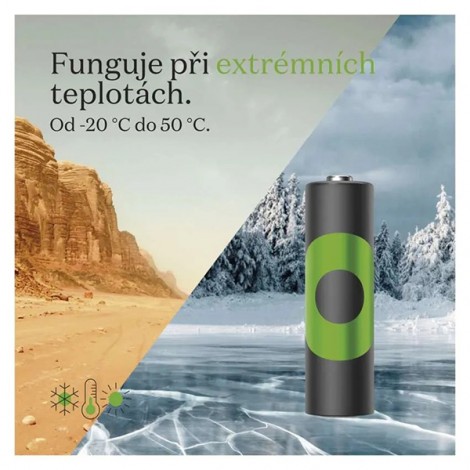 Akumulatorki, AAA (HR03), 1.2V, 800 mAh, GP, kartonik, 4-pack, ReCyko Pro