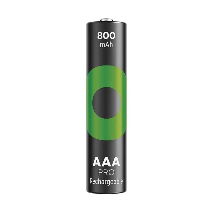 Akumulatorki, AAA (HR03), 1.2V, 800 mAh, GP, kartonik, 4-pack, ReCyko Pro