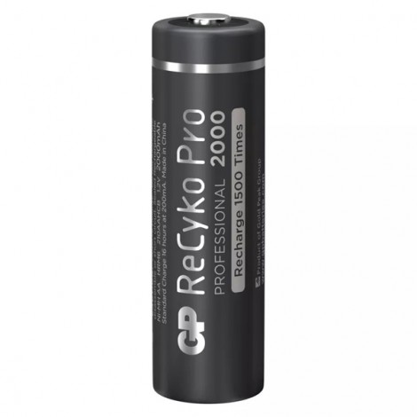 Akumulatorki, AA (HR6), 1.2V, 2000 mAh, GP, kartonik, 2-pack, ReCyko Pro