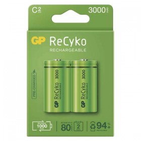 Akumulatorki, C (HR14), 1.2V, 3000 mAh, GP, kartonik, 2-pack, ReCyko