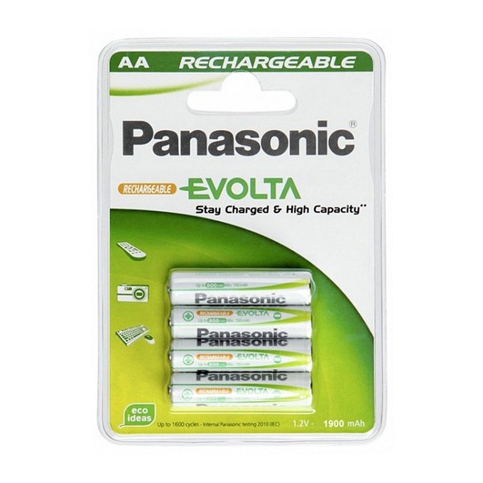 Akumulatorki, AA (HR6), 1.2V, 1900 mAh, Panasonic, blistr, 4-pack