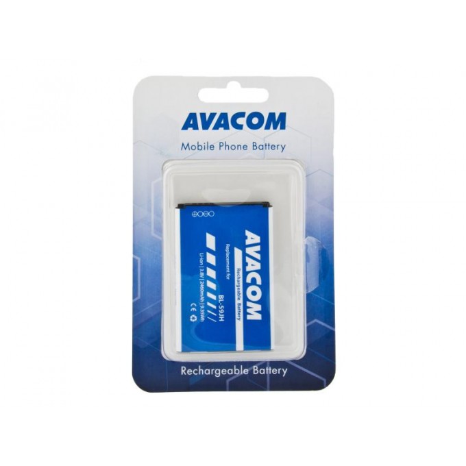 Avacom baterie dla LG Optimus L7 II, Li-Ion, 3.8V, GSLG-P710-2460, 2460mAh, 9.3Wh, Zastępuje LG BL-59JH