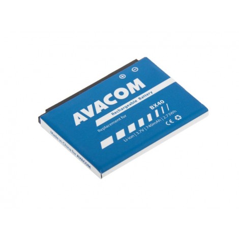 Avacom baterie do telefonów Motorola, Motorola U9, V9, V9x, Li-Ion, 3.7V, GSMO-BX40-S740, 740mAh, 2.7Wh