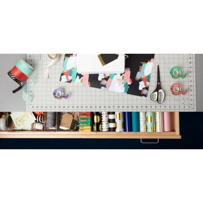 Taśma biurowa SCOTCH® Crystal Clear (600), transparentna, 19mm, 10m