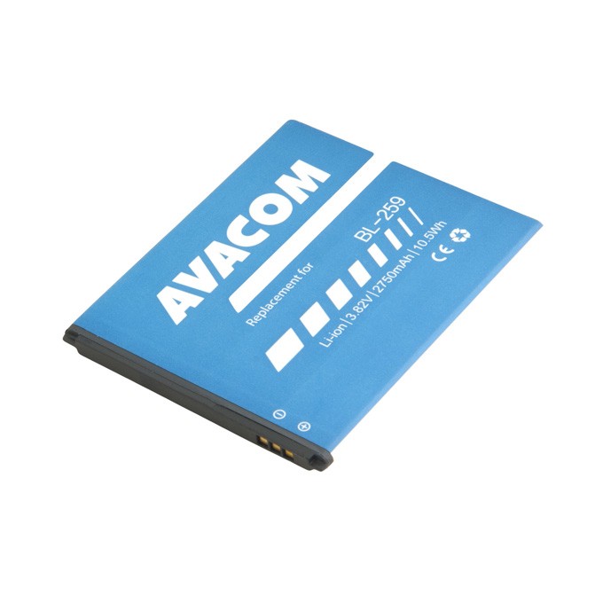 Avacom baterie dla Lenovo Vibe K5, Li-Ion, 3,7V, GSLE-BL259-2750, 2750mAh, 10,2Wh, (Zamiennik BL259)