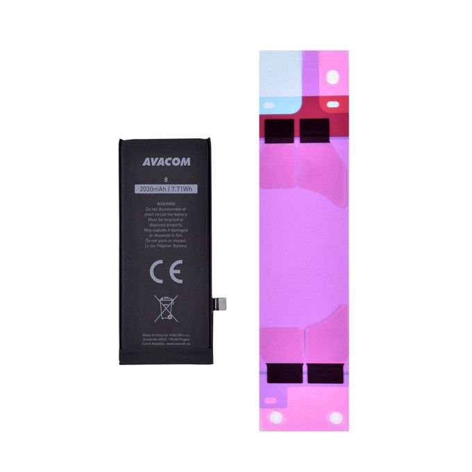 Avacom baterie dla Apple iPhone 8, Li-Ion, 3,82V, GSAP-IPH8-HC2030, 2030mAh, 7,8Wh, wysoka wydajność - (zamiennik 