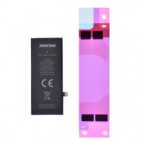 Avacom baterie dla iPhone 8, Li-Ion, 3.82V, GSAP-IPH8-1821, 1821mAh, 6.92Wh, (zamiennik 616-00357)