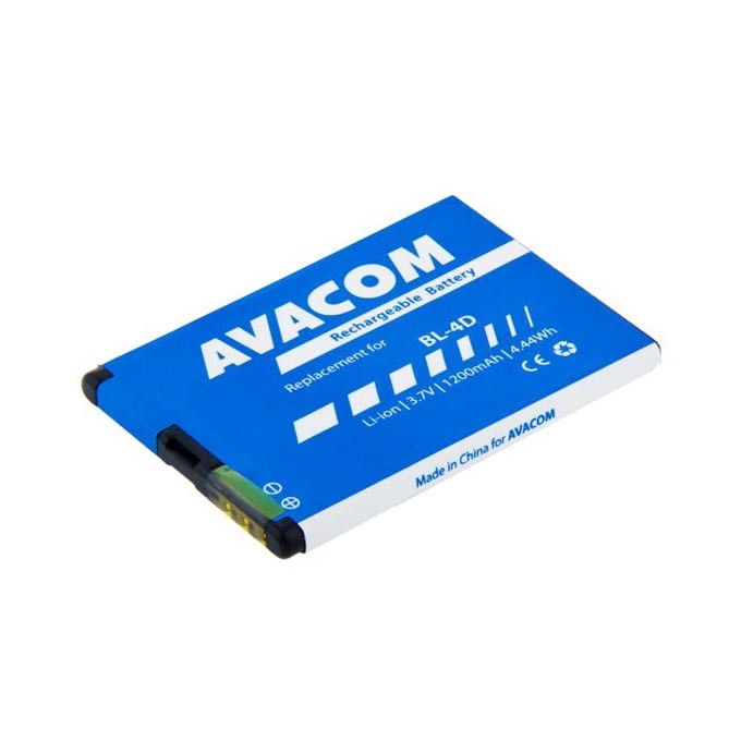 Avacom baterie dla Nokia E7, N8, Li-Ion, 3.7V, GSNO-BL4D-S1200A, 1200mAh, 4.4Wh