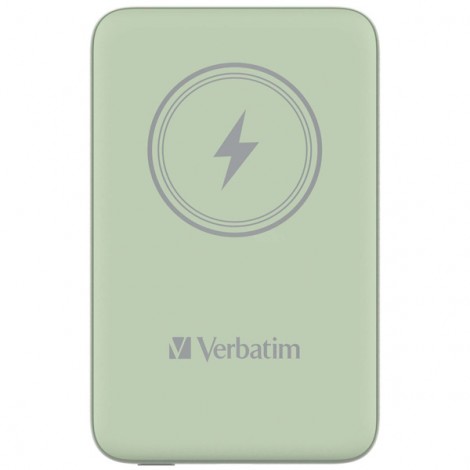 Verbatim, powerbank z ładowaniem bezprzewodowym, 5V, ładowanie telefonu, 32246, 10 000mAh, Mocowanie magnetyczne, 