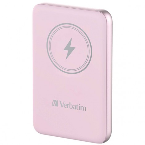 Verbatim, powerbank z ładowaniem bezprzewodowym, 5V, ładowanie telefonu, 32248, 10 000mAh, Mocowanie magnetyczne, 