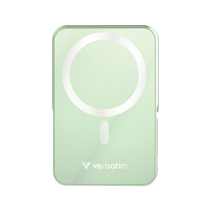 Verbatim, powerbank z ładowaniem bezprzewodowym, 5V, ładowanie telefonu, 32259, 10 000mAh, Mocowanie magnetyczne, 