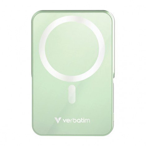 Verbatim, powerbank z ładowaniem bezprzewodowym, 5V, ładowanie telefonu, 32259, 10 000mAh, Mocowanie magnetyczne, 