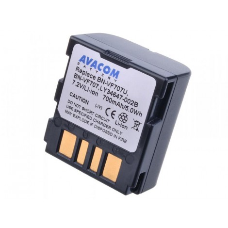 Avacom baterie dla JVC BN-VF707, 707U, Li-Ion, 7.2V, 710mAh, 5.1Wh, nie oryginalna
