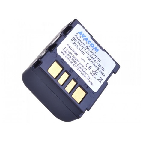 Avacom baterie dla JVC BN-VF707, 707U, Li-Ion, 7.2V, 710mAh, 5.1Wh, nie oryginalna