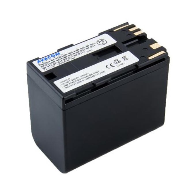 Avacom baterie dla Canon BP 970, Li-Ion, 7.4V, 7800mAh, 58Wh