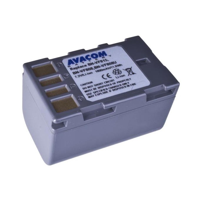 Avacom baterie dla JVC BN VF808, VF815, VF823, Li-Ion, 7.2V, 1600mAh, 11.5Wh