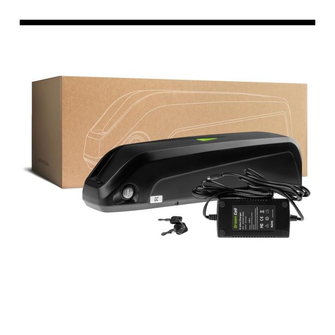 Green Cell Bateria litowo-jonowa Rowery elektryczne Down Tube Li-Ion, 48V, 14500mAh, 696Wh
