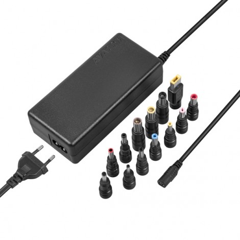 Avacom ładowarka - adapter QuickTIP dla notebooky univerzální, 18,5-20V, až 4,5A, 90W, ADAC-UNV-A90W, przewód 1,2 m 