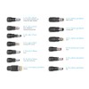 Avacom ładowarka - adapter QuickTIP dla notebooky univerzální, 18,5-20V, až 4,5A, 90W, ADAC-UNV-A90W, przewód 1,2 m 