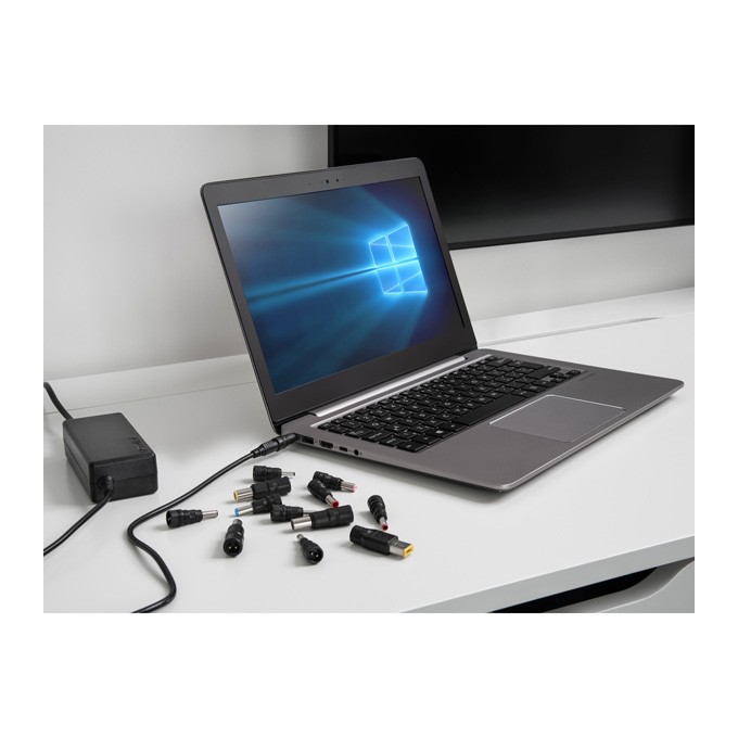 Avacom ładowarka - adapter QuickTIP dla notebooky univerzální, 18,5-20V, až 4,5A, 90W, ADAC-UNV-A90W, przewód 1,2 m 