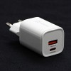 Powerton Zasilacz / sieciowy adapter 33W, 2-portowy, USB-C, USB-A, 33W GaN Charger