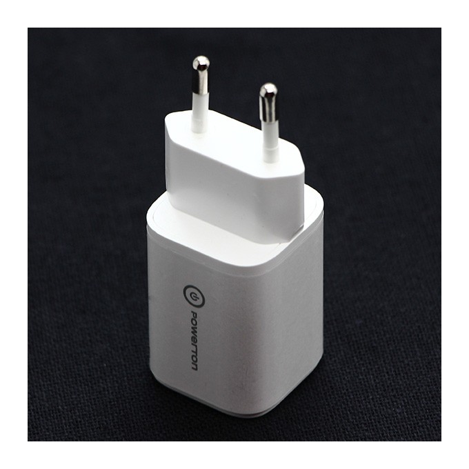 Powerton Zasilacz / sieciowy adapter 33W, 2-portowy, USB-C, USB-A, 33W GaN Charger