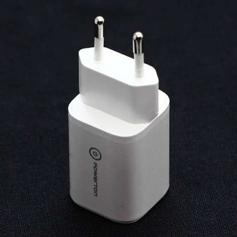 Powerton Zasilacz / sieciowy adapter 33W, 2-portowy, USB-C, USB-A, 33W GaN Charger