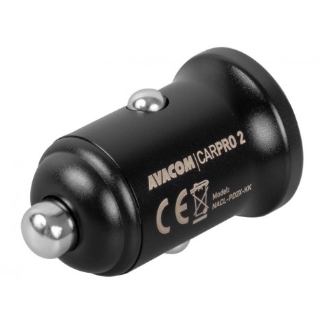 Ładowarka samochodowa Avacom 36W, 2-portowy, USB-C, USB-A Ładowarka samochodowa Avacom 36W, 2-portowy, USB-C, USB-A