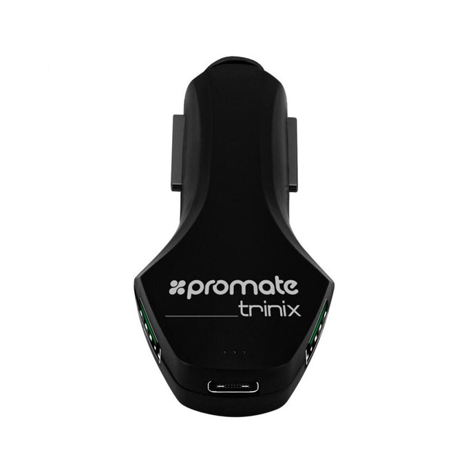 Ładowarka samochodowa Promate 45W, 3 porty, USB-C, USB-A, EOL