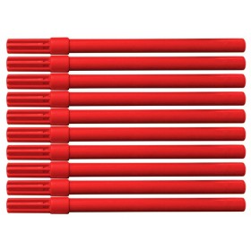 Flamaster biurowy OFFICE PRODUCTS, 10szt., czerwony