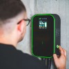 Green Cell Wallbox z kablem ładującym Pojazdy elektryczne 380V, 32A, 22kW, EV15RFID IP66, ochrona przed przegrzaniem i 