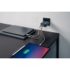 Verbatim, Ładowarka GaN USB 3.0, USB C, szara, 240 W, wymienne końcówki  C,G,A