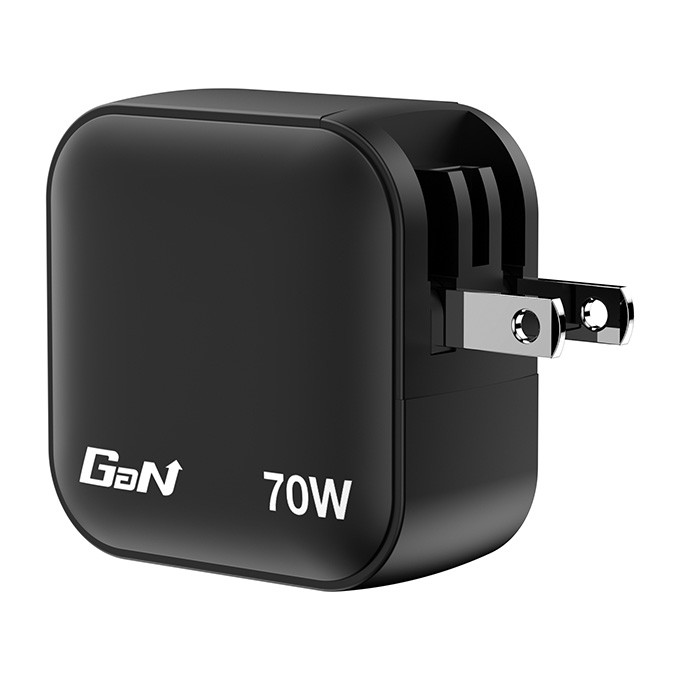 Verbatim, Ładowarka GaN USB 3.0, USB C, szara, 70W, wymienne końcówki  C,G,A