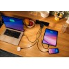 Verbatim, Ładowarka GaN USB 3.0, USB C, szara, 100 W, wymienne końcówki  C,G,A