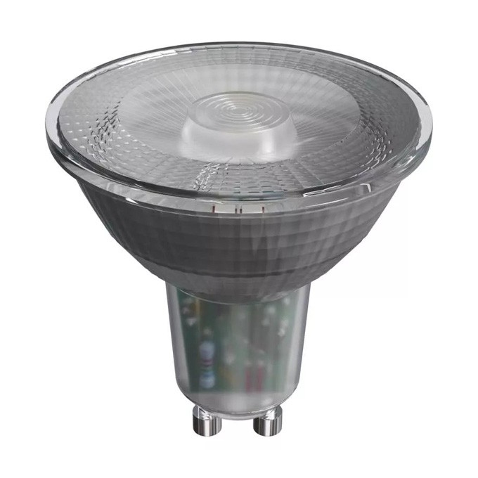 LED żarówka EMOS Lighting GU10, 220-240V, 4.2W, 333lm, 3000k, ciepła biel, 30000h, Classic MR16 52x50x50mm