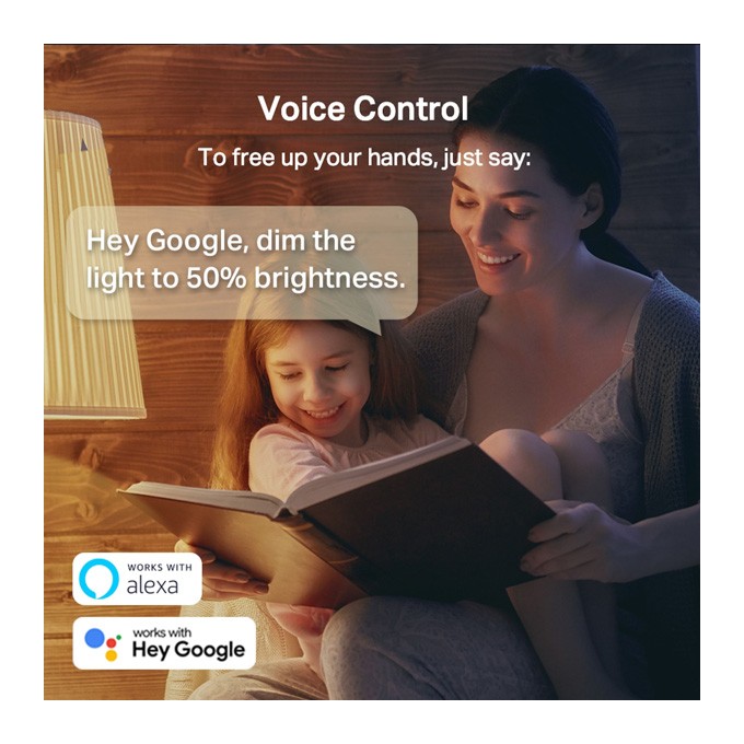 LED żarówka TP-LINK Tapo L530E, E27, 220-240V, 8.7W, 806lm, 6000k, RGB, 15000h, chytrá Wi-Fi žárovka, 2 kusy v 