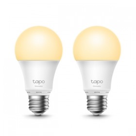 LED żarówka TP-LINK Tapo L510E, E27, 220-240V, 8.7W, 806lm, 2700k, ciepła biel, 15000h, stmívatelná chytrá Wi-Fi 