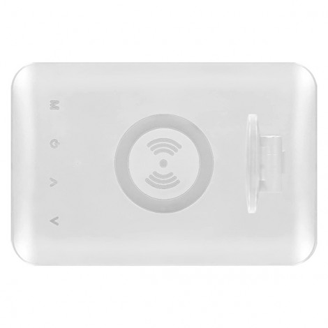 Lampka na biurko, aluminium + ABS, biała, 3 typy oświetlenia, ładowarka bezprzewodowa IP20 Lampka na biurko, aluminium + ABS, biała, 3 typy oświetlenia, ładowarka bezprzewodowa IP20